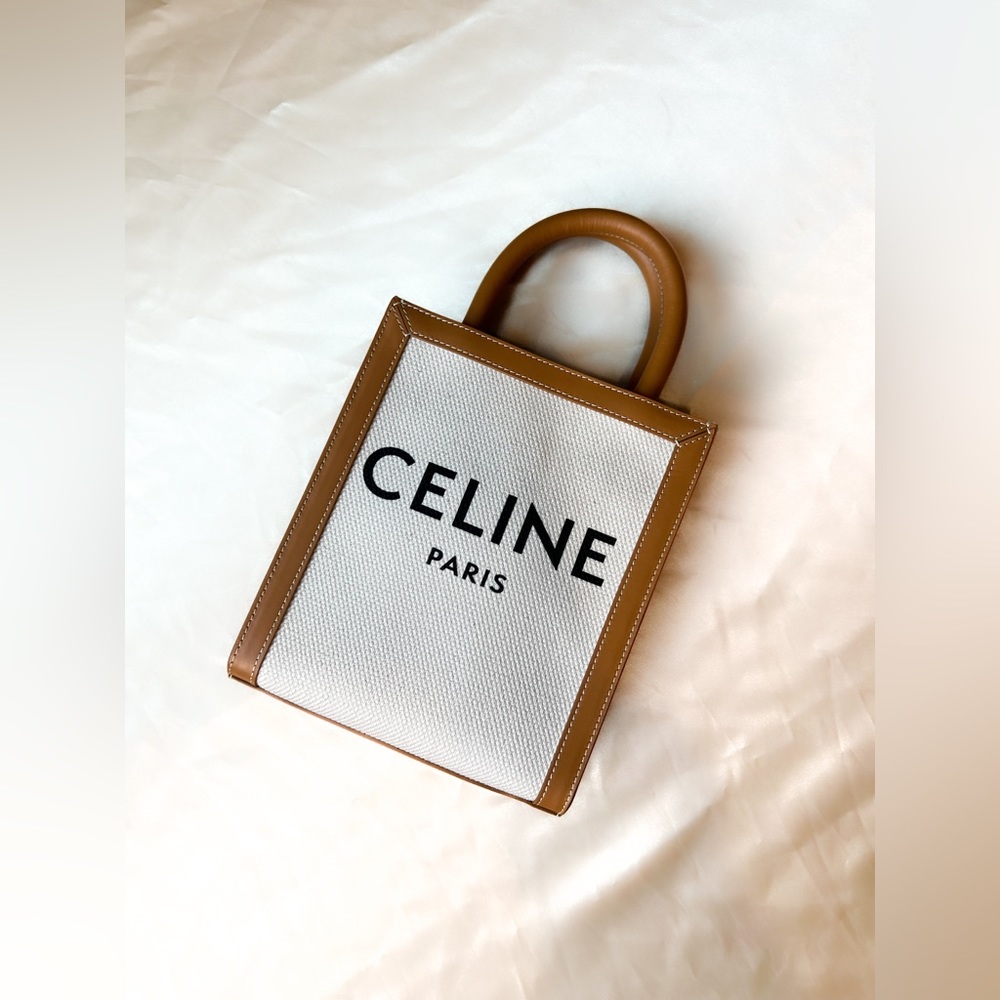 Celine Mini Cabas Crossbody Bag Beige